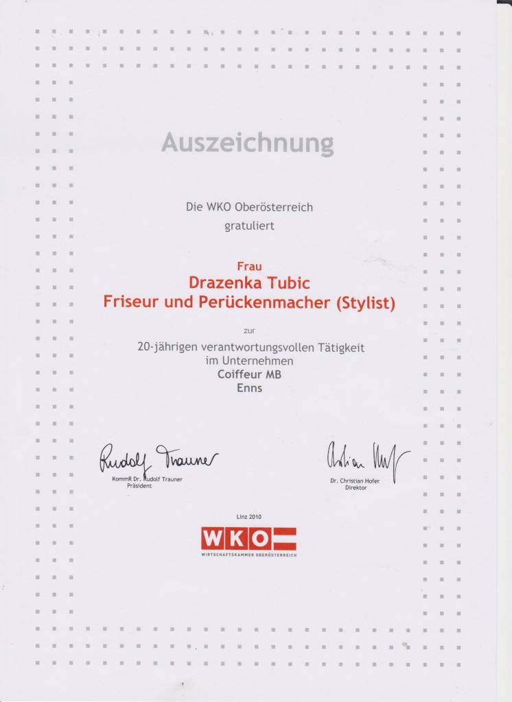 Auszeichnung